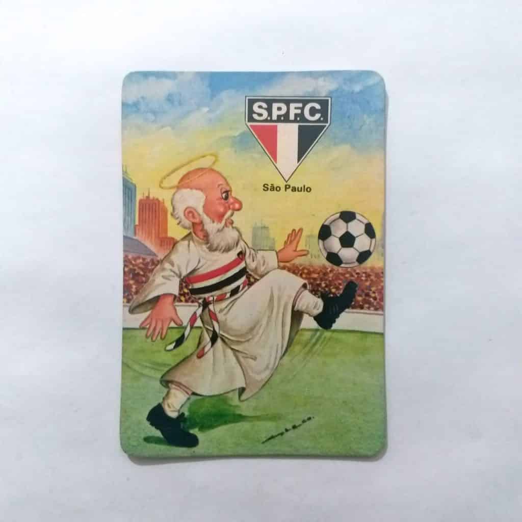 Calendário de Bolso (Tema Futebol) - São Paulo - Ano 1984