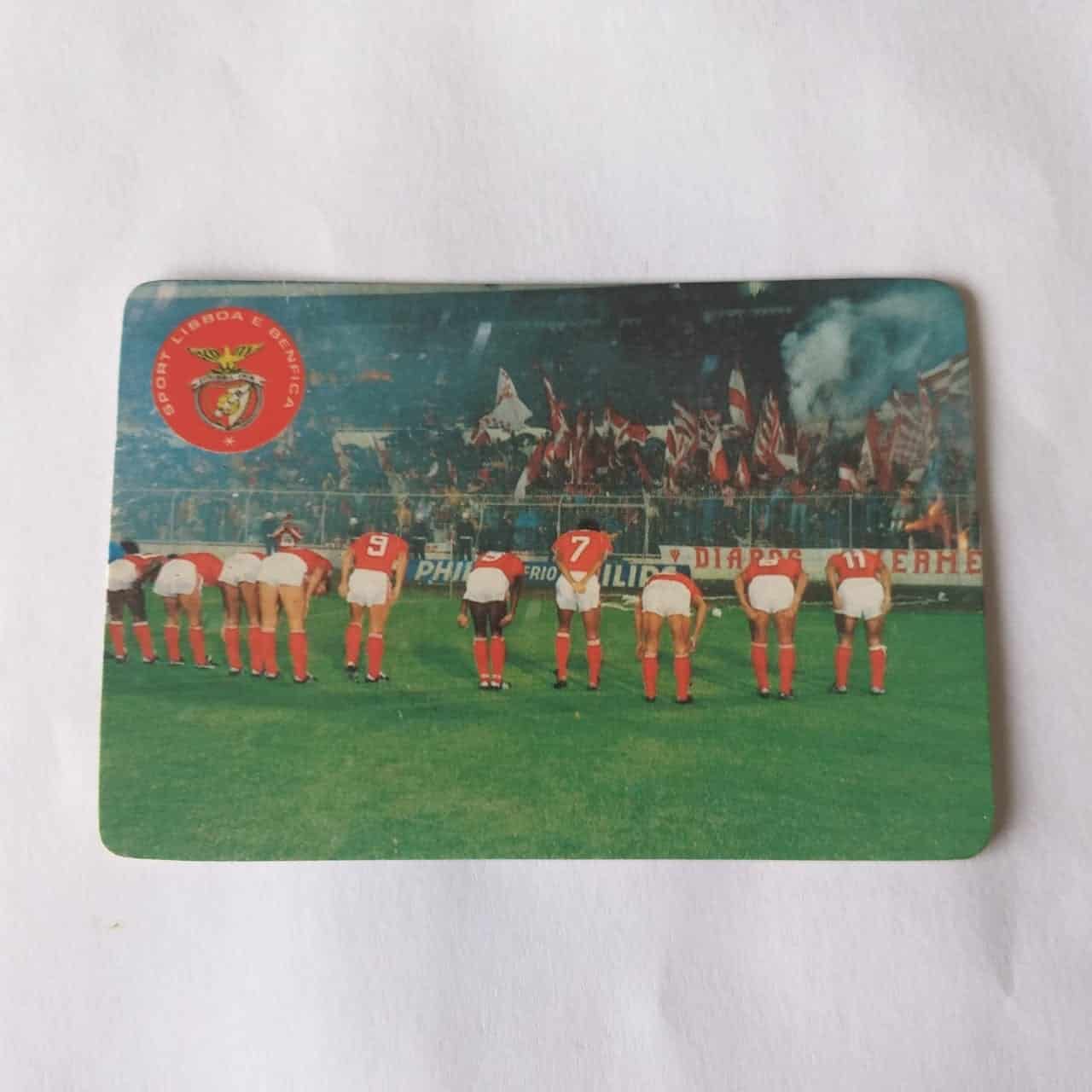 Calendario De Bolso Tema Futebol Sport Lisboa E Benfica Portugal Ano 1986 4