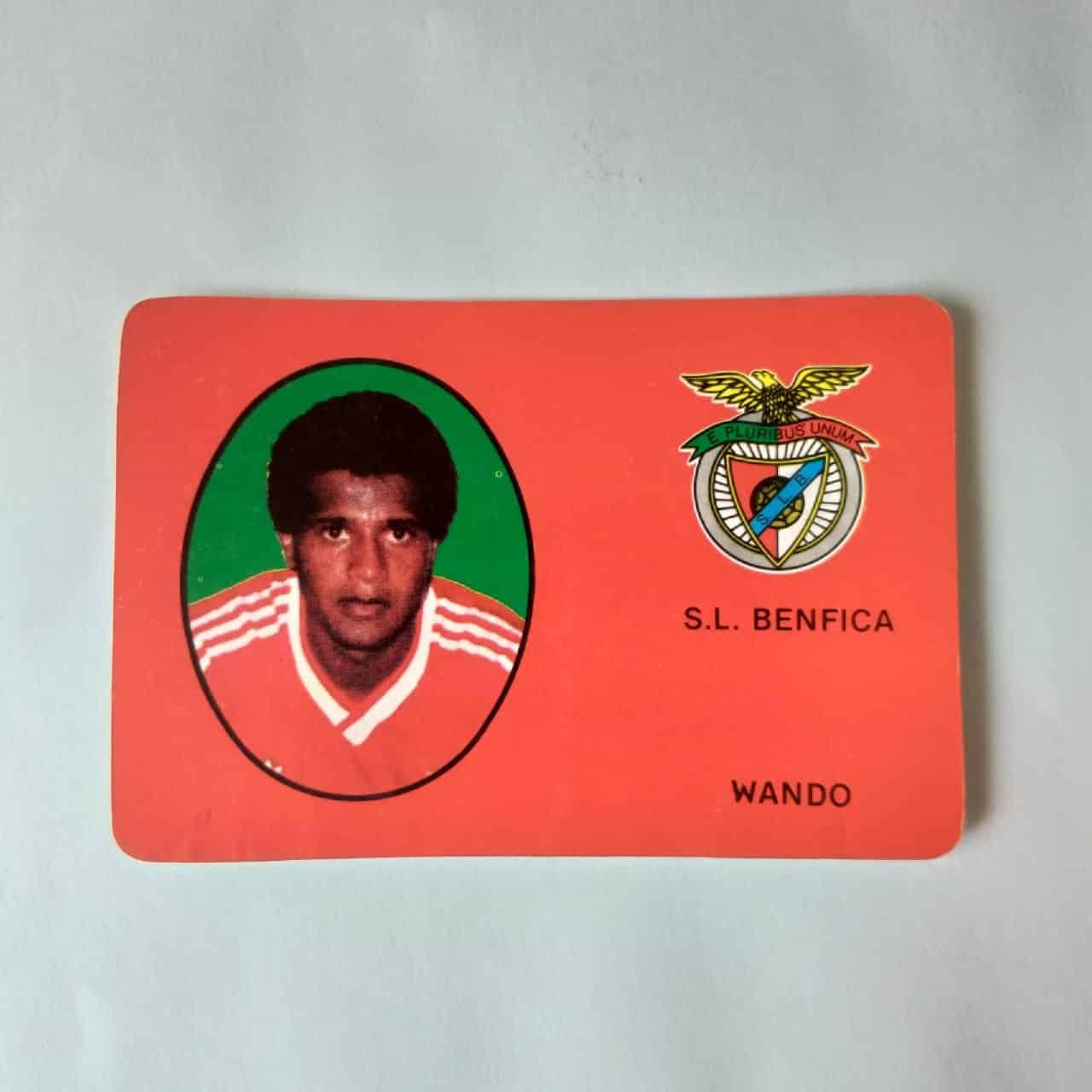 Calendário de Bolso (Tema Futebol) - Sport Lisboa e Benfica - Wando - (Portugal) - Ano 1987