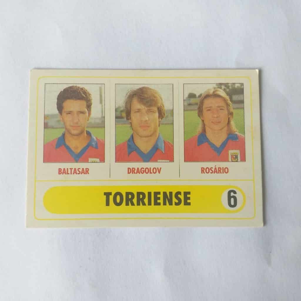 Calendário de Bolso (Tema Futebol) - Torriense Nº 06 (Portugal) - Ano 1992