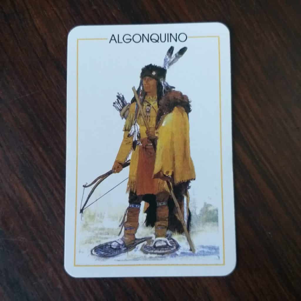 Calendário de Bolso (Tema Índio) Algonquino - Ano 2005
