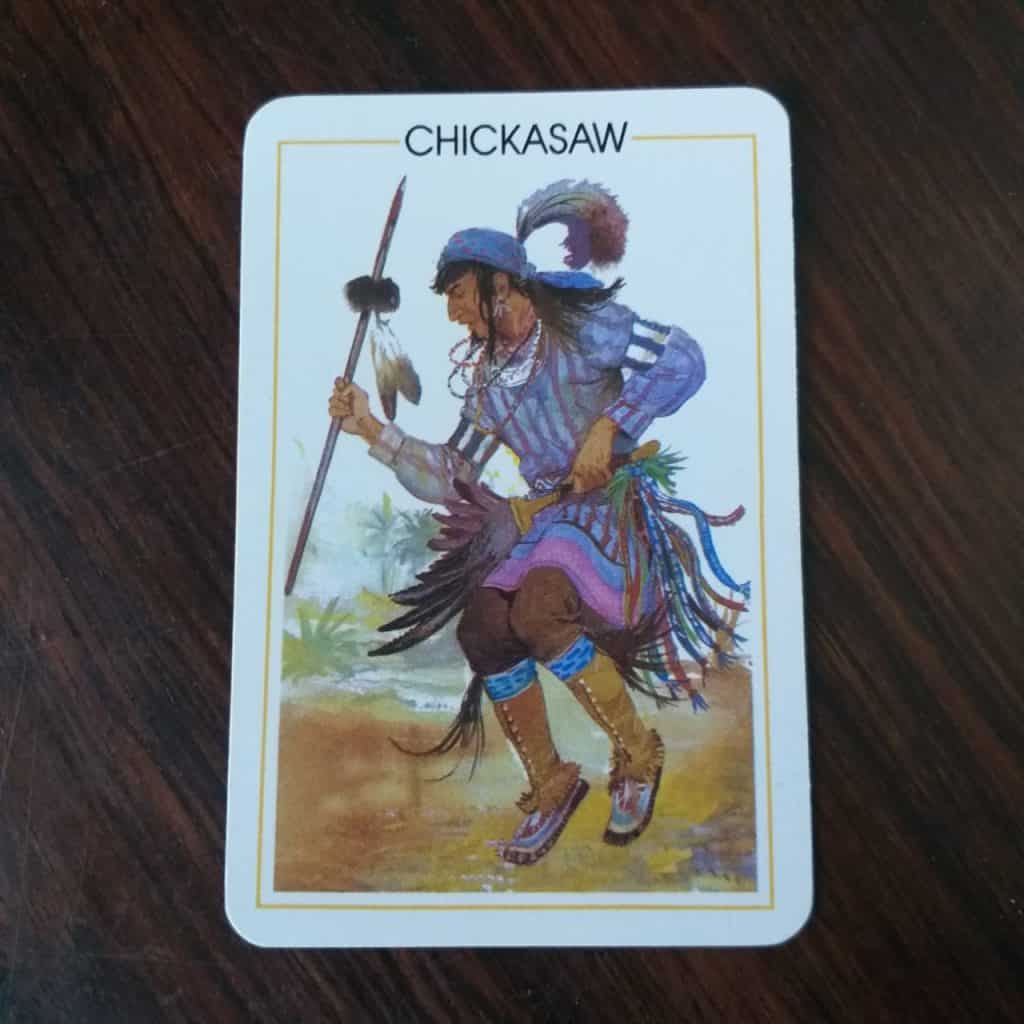 Calendário de Bolso (Tema Índio) Chickasaw - Ano 2005