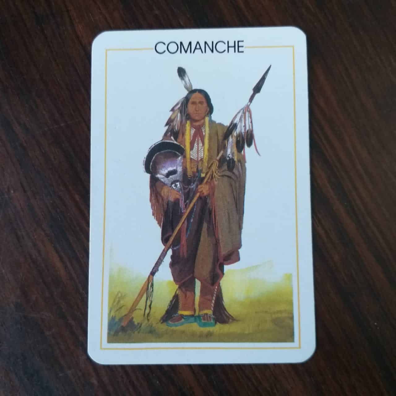 Calendário de Bolso (Tema Índio) Comanche - Ano 2005