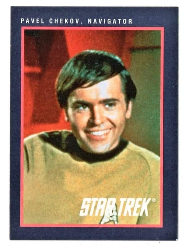 | Casa do Colecionador Card Impel - 1991 - Star Trek - Nº 99 - Pavel Checov - Navegador - Jornada Nas Estrelas
