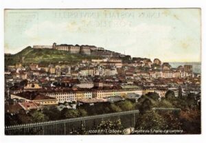 Cartao Postal Antigo - Portugal - Lisboa - Vista Tomada de São Pedro D´Alcantara - Anos 1900