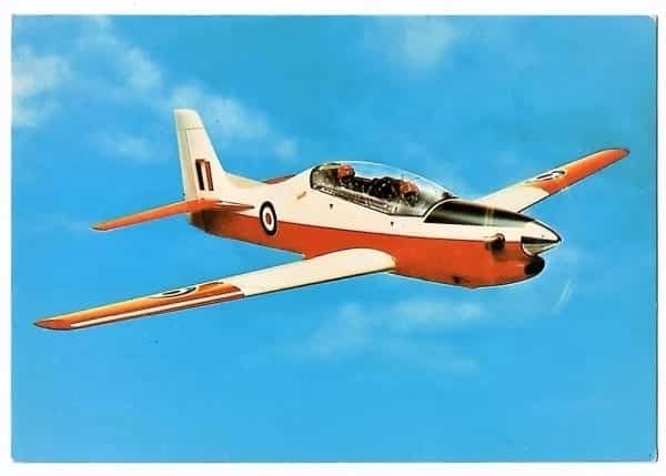 | Casa do Colecionador Cartao Postal Embraer E 312 Tucano - Royal Air Force - Raf - Avião