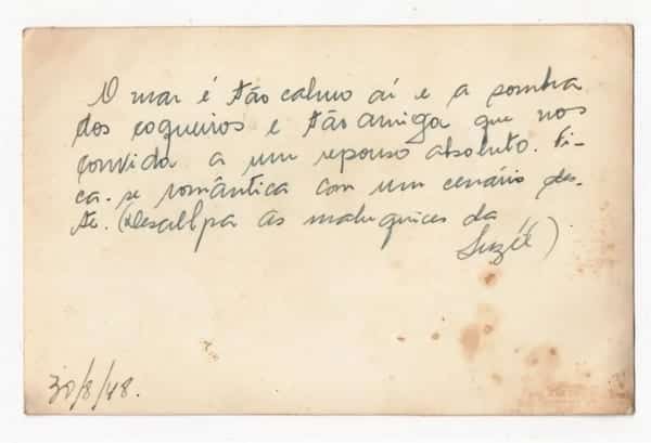 | Casa do Colecionador Cartao Postal Fotografico - Margem Da Lagoa - Maceió - AL - Anos 40