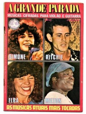 Cifras Para Guitarra E Violão - A Grande Parada - Nº 22 - 1984