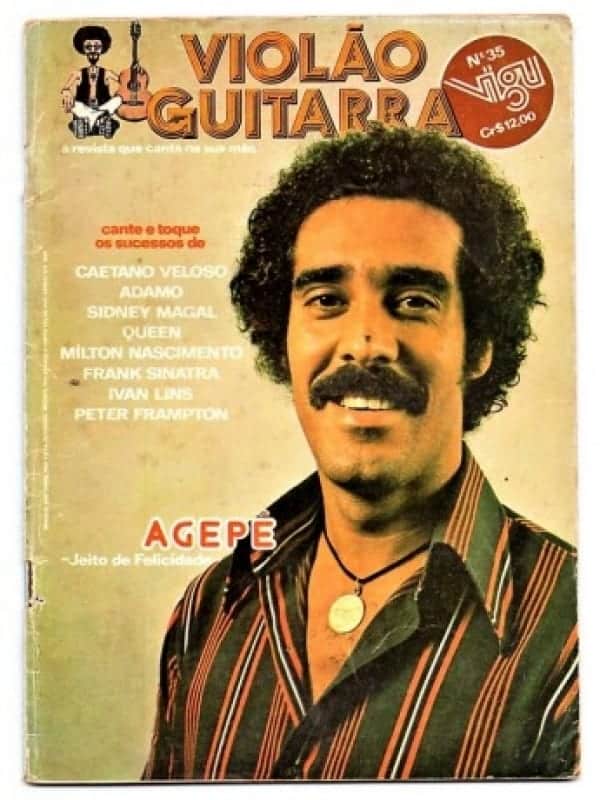 | Casa do Colecionador Cifras Para Guitarra E Violão - Violão E Guitarra - Nº 35 - 1977