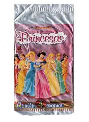 Envelope Original Lacrado Figurinhas O Reino Encantado das Princesas - Editora Arte Antiga