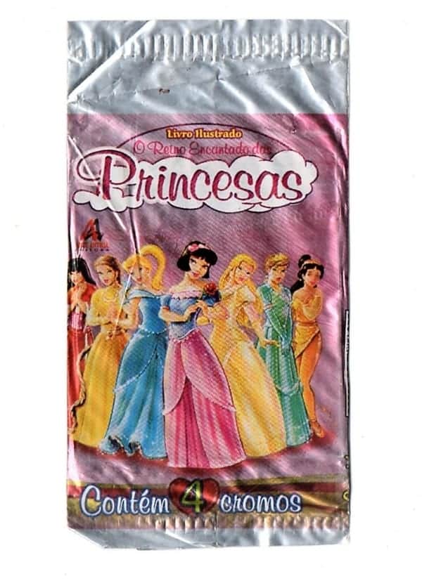 | Casa do Colecionador Envelope Original Lacrado Figurinhas O Reino Encantado das Princesas - Editora Arte Antiga