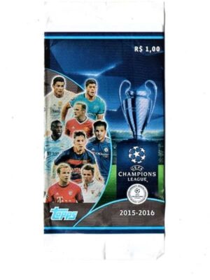 Envelope Original Lacrado Figurinhas UEFA Champions League 2015 - 2016 - Topps