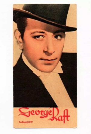 Estampas Lever Astros Do Cinema - George Raft - Anos 40