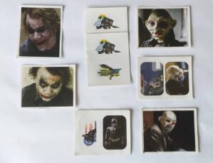 Figurinhas do Álbum Batman - O Cavaleiro das Trevas - 2008