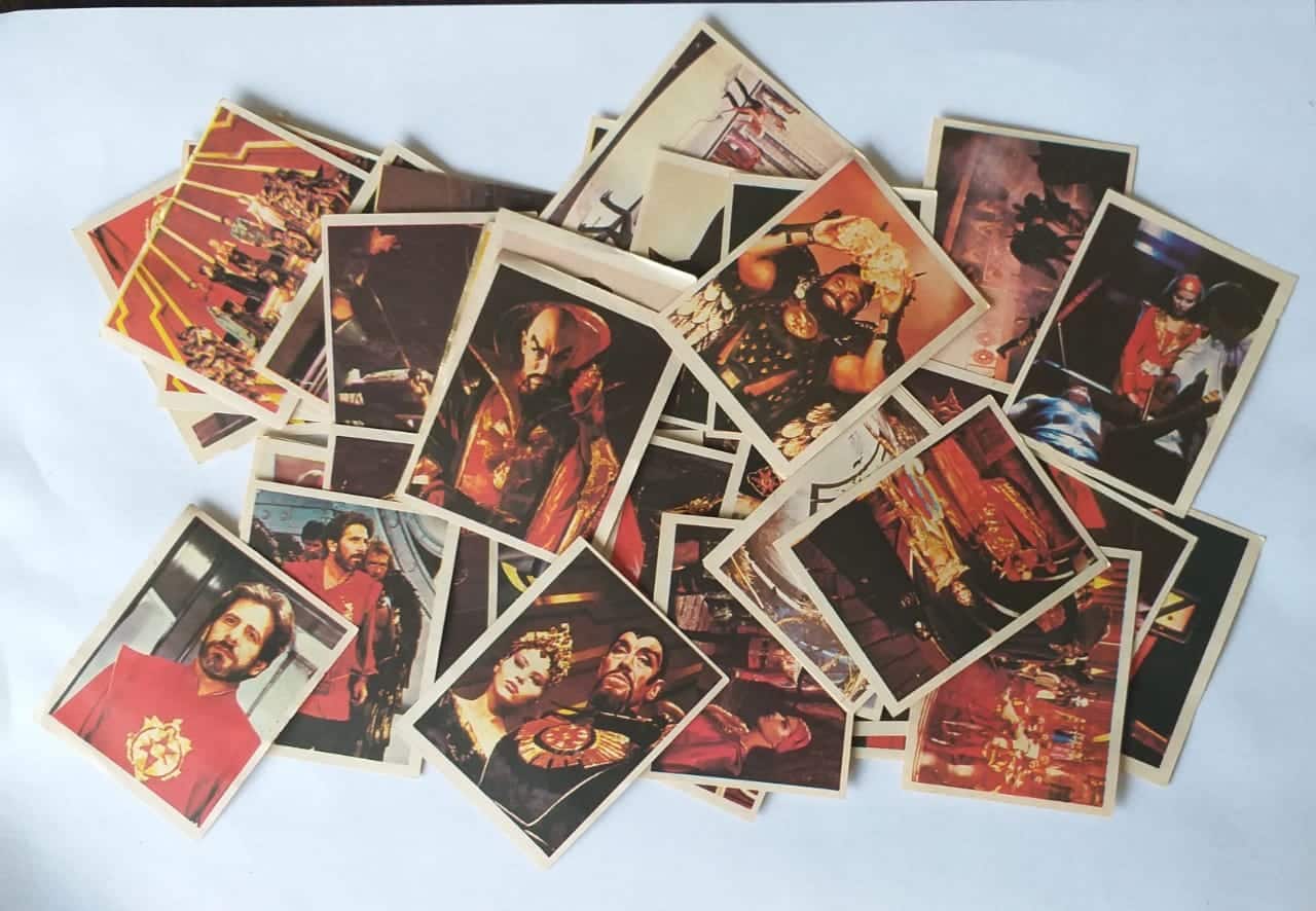 | Casa do Colecionador Figurinhas do Álbum Flash Gordon - O Filme - 1980