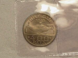 Full Flor de Cunho)) 400 Réis - 1936 ... Oswaldo Cruz / Cod. 440
