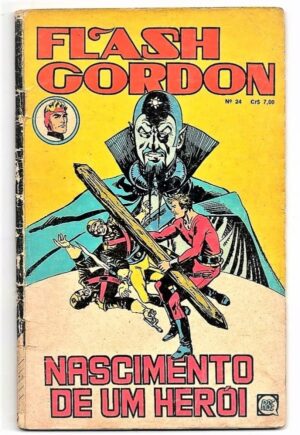 Hq Flash Gordon Nº 24 - Rge - 1977
