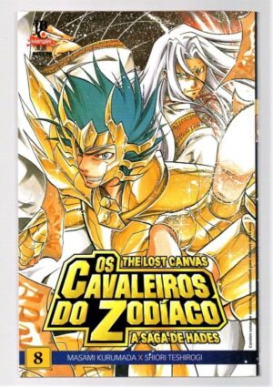 Hq Gibi Mangá Cavaleiros do Zodiaco A Saga de Hades N° 8 - JBC - 2008
