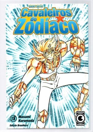 Hq Gibi Mangá Cavaleiros do Zodiaco Saint Seiya N° 18 - Conrad Editora