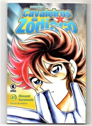 Hq Gibi Mangá Cavaleiros do Zodiaco Saint Seiya N° 45 - Conrad Editora