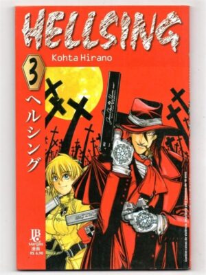 Hq Gibi Mangá Hellsing N° 3 - Kohta Hirano - JBC - 1998