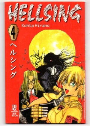 Hq Gibi Mangá Hellsing N° 4 - Kohta Hirano - JBC - 1998