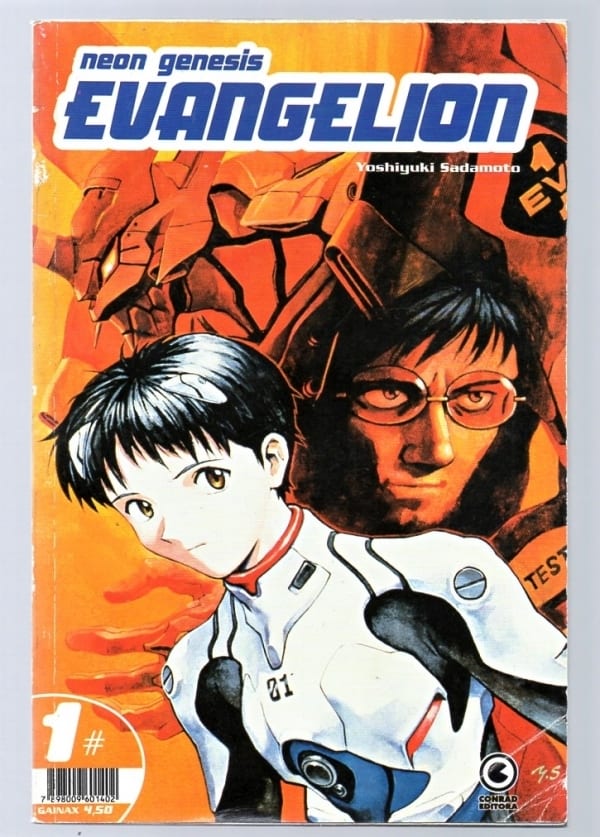| Casa do Colecionador Hq Gibi Mangá Neon Genesis Evangelion N° 1 - Conrad Editora - 1995
