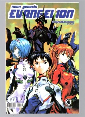 Hq Gibi Mangá Neon Genesis Evangelion N° 10 - Conrad Editora - 1999
