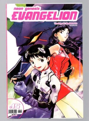 Hq Gibi Mangá Neon Genesis Evangelion N° 15 - Conrad Editora - 2002