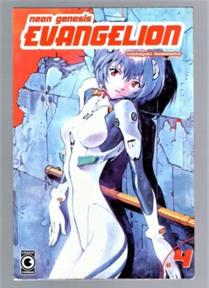 Hq Gibi Mangá Neon Genesis Evangelion N° 4 - Conrad Editora - 1996