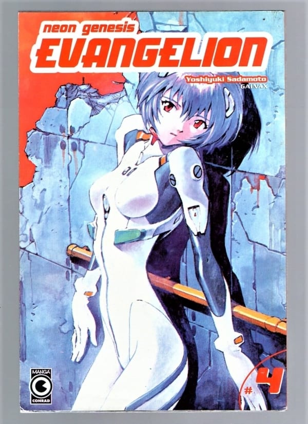 | Casa do Colecionador Hq Gibi Mangá Neon Genesis Evangelion N° 4 - Conrad Editora - 1996