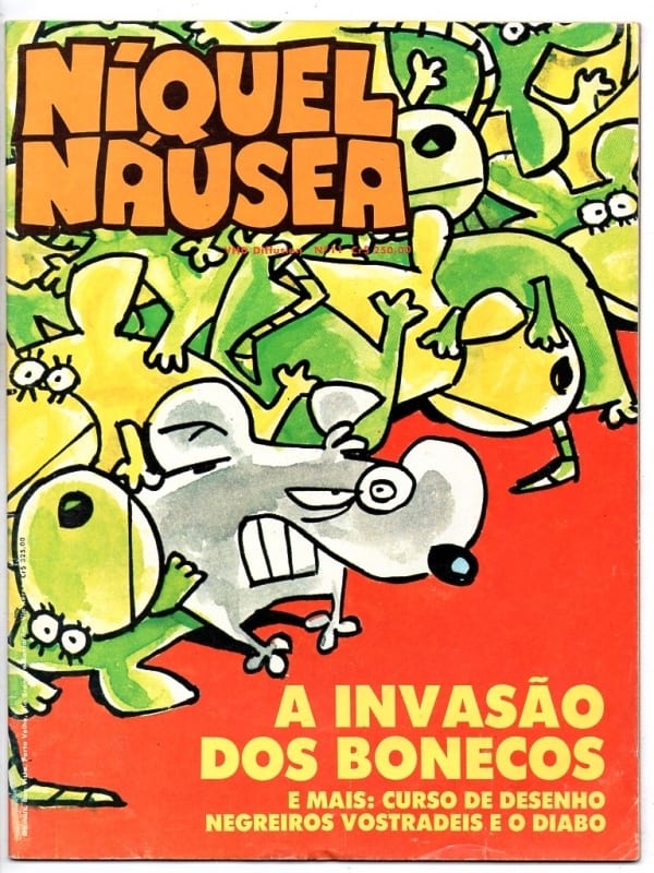 Hq Gibi Niquel Nausea - Ano II Nº 11 - VHD Difusion - 1990 - Formatão