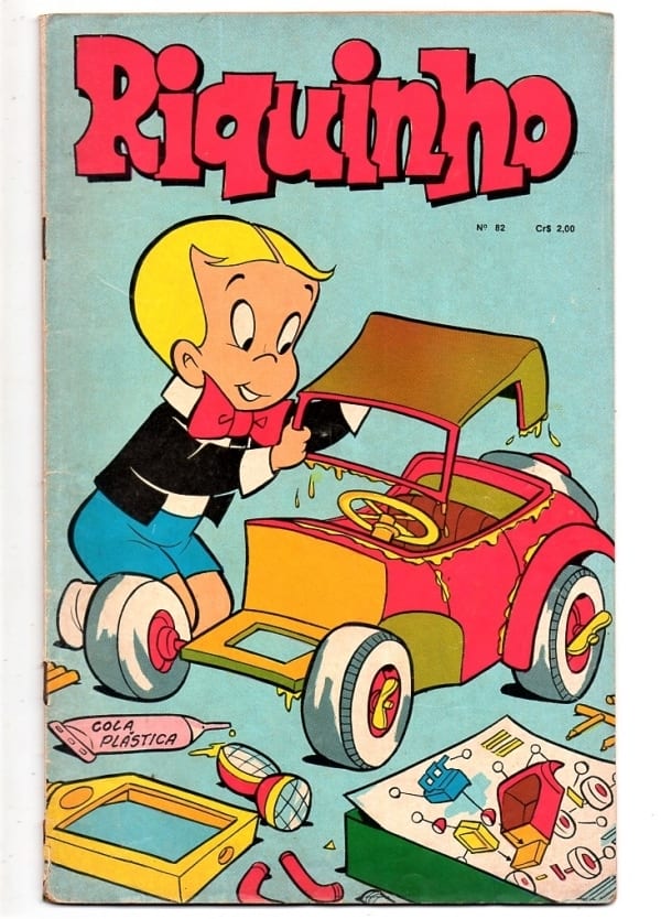 | Casa do Colecionador Hq Gibi Riquinho Nº 82 - RGE - 1974 - Formato Americano