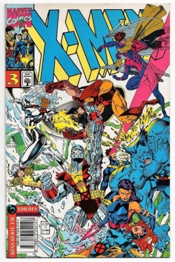 | Casa do Colecionador Hq Gibi X-men - Mini Série Completa - 3 Edições - 1995