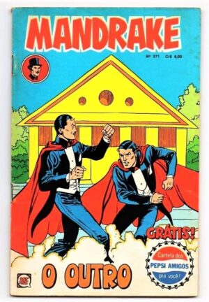 Hq Mandrake Nº 271 - Colorido - RGE - 1978 - Formatinho