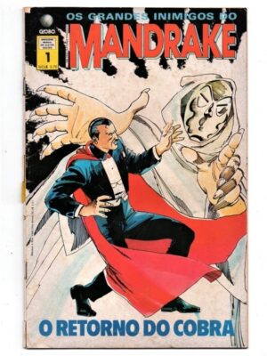 Hq Os Grandes Inimigos Do Mandrake No 1 Editora Globo 1989 2