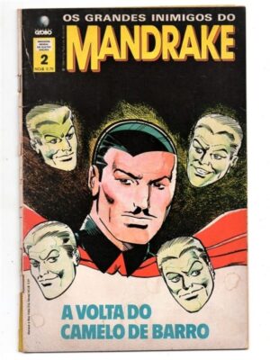 Hq Os Grandes Inimigos Do Mandrake No 2 Editora Globo 1989
