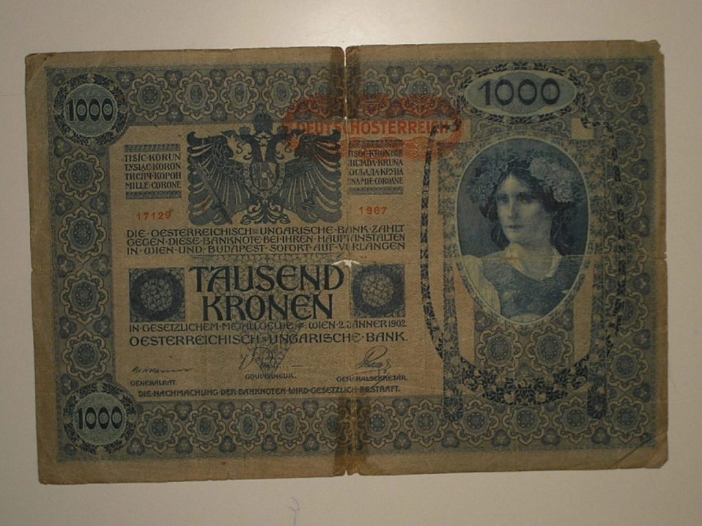 Hungria 1000 Tausand Kronen 1902 Tres Faces Ungarische Bank Ch 17129 2