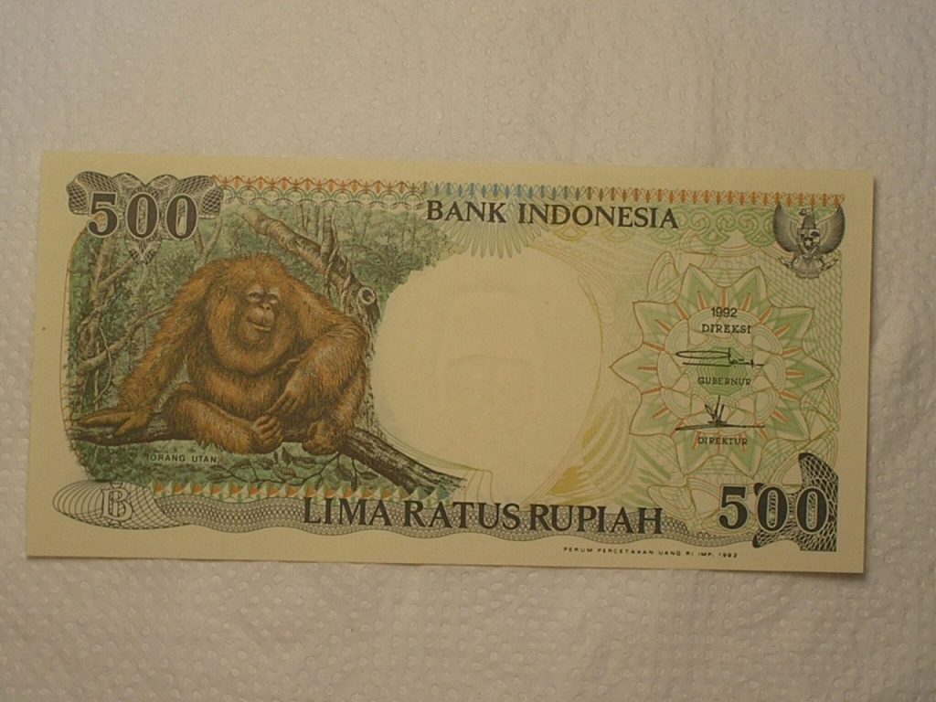 | Casa do Colecionador Indonésia) 500 Rupiah - 1992 / Flor de Estampa / ce03