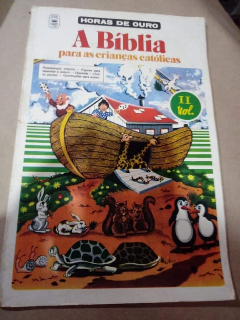 | Casa do Colecionador Livro de passatempos A Bíblia para Crianças Católicas Volume 2 / usado