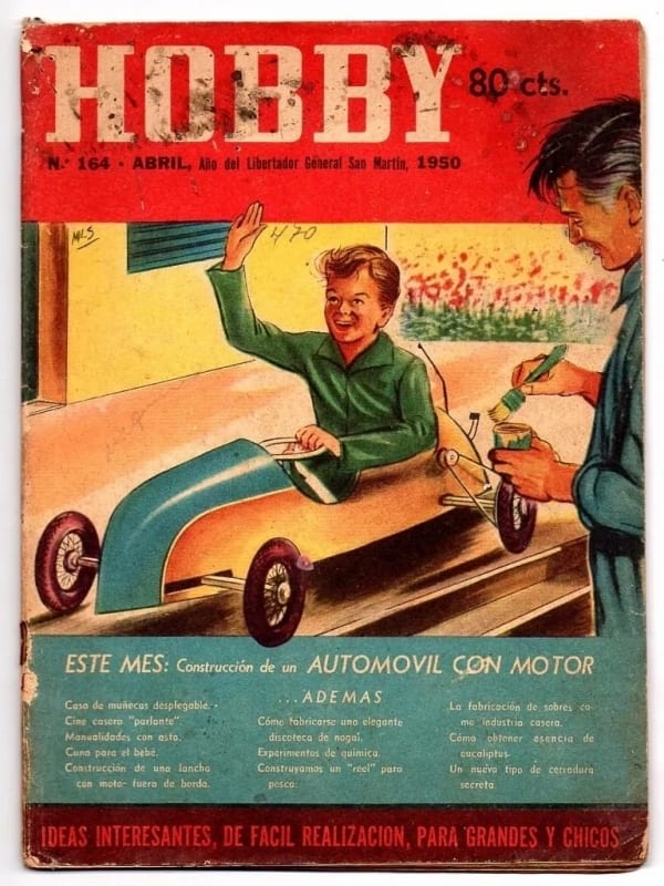 | Casa do Colecionador Revista Hobby Argentina Nº 164 - Abril 1950