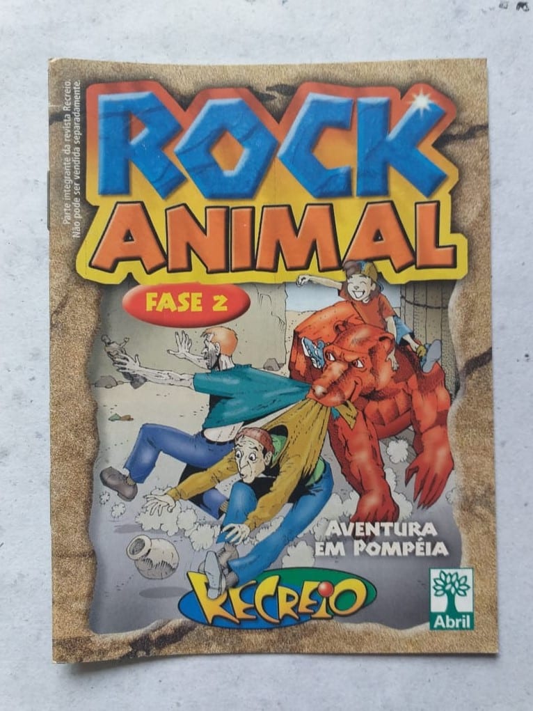| Casa do Colecionador Rock Animal (Fase 2) - Aventura em Popéia (Recreio - Abril)