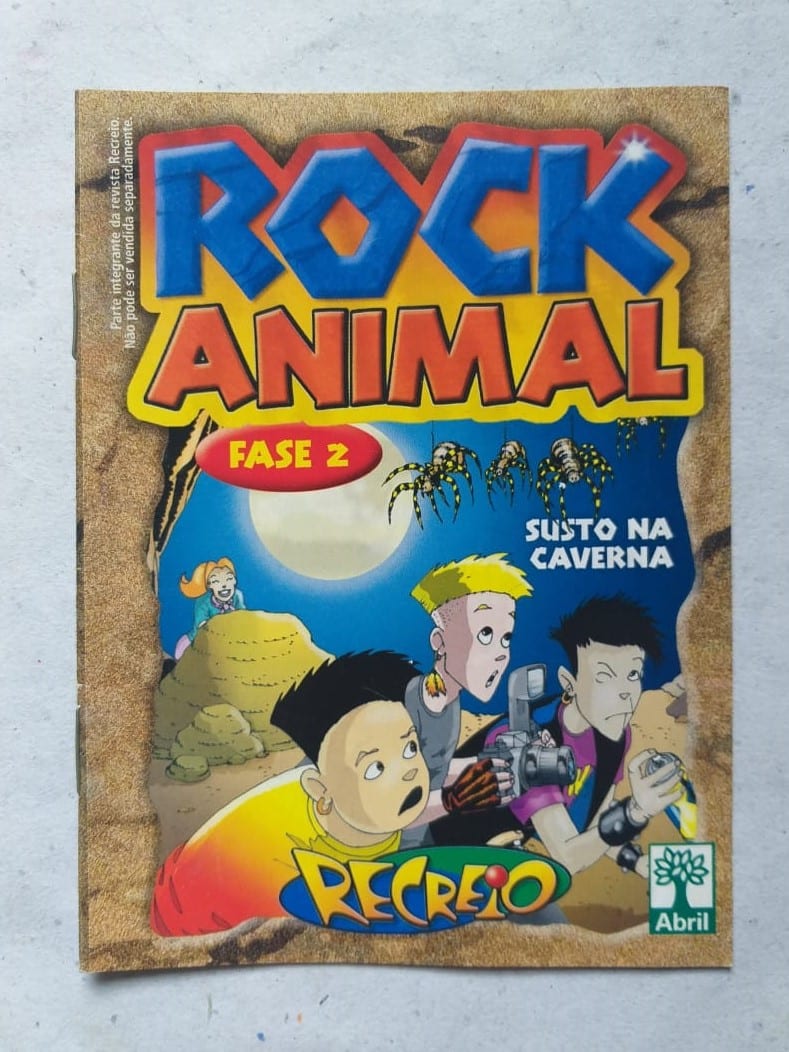 | Casa do Colecionador Rock Animal (Fase 2) - Susto na Caverna (Recreio - Abril)