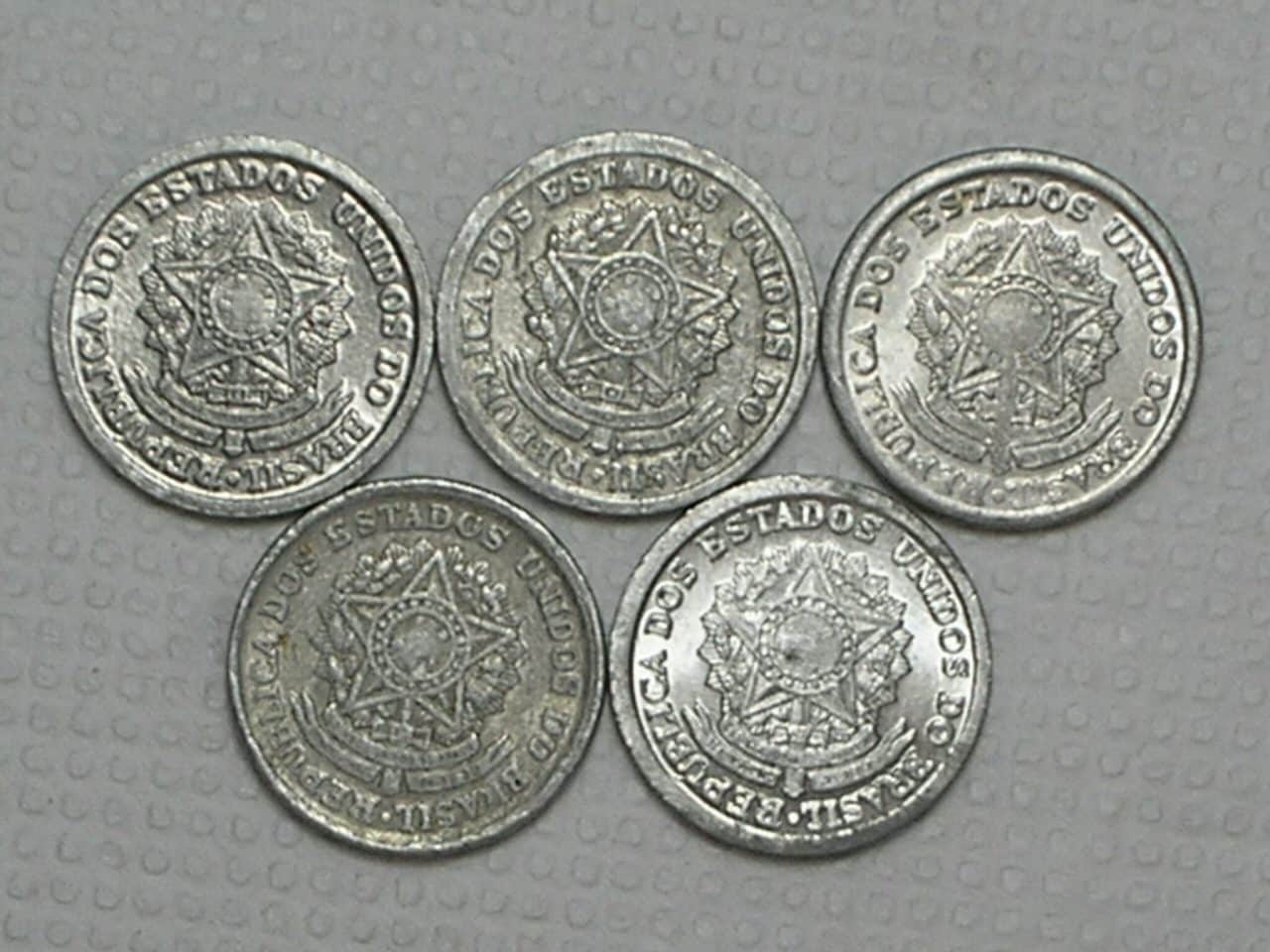 | Casa do Colecionador Série Completa 1 Cruzeiro de 1957 a 1961 / Cod. 180.1