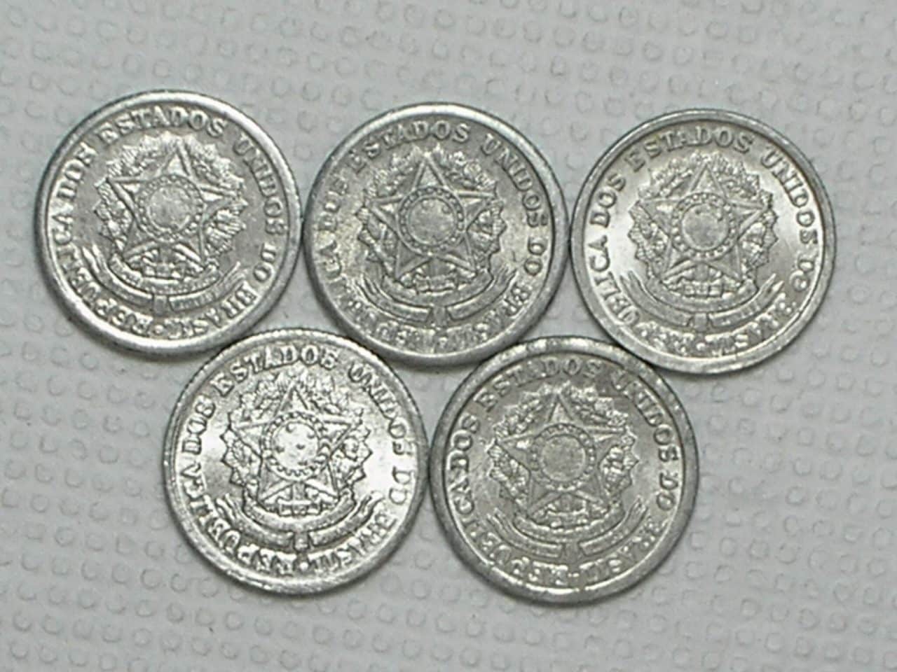 | Casa do Colecionador Série Completa 1 Cruzeiro de 1957 a 1961 / Cod.180.5