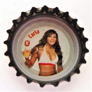 Tampinha Cerveja Kaiser - Serie Garotas - Carla