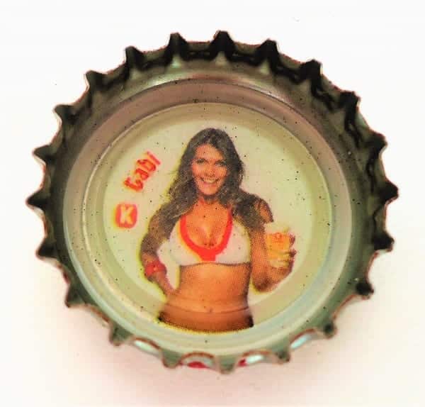 Tampinha Cerveja Kaiser - Serie Garotas - Gabi