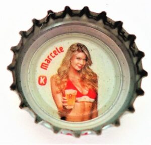 Tampinha Cerveja Kaiser - Serie Garotas - Marcele