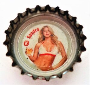 Tampinha Cerveja Kaiser - Serie Garotas - Sandra