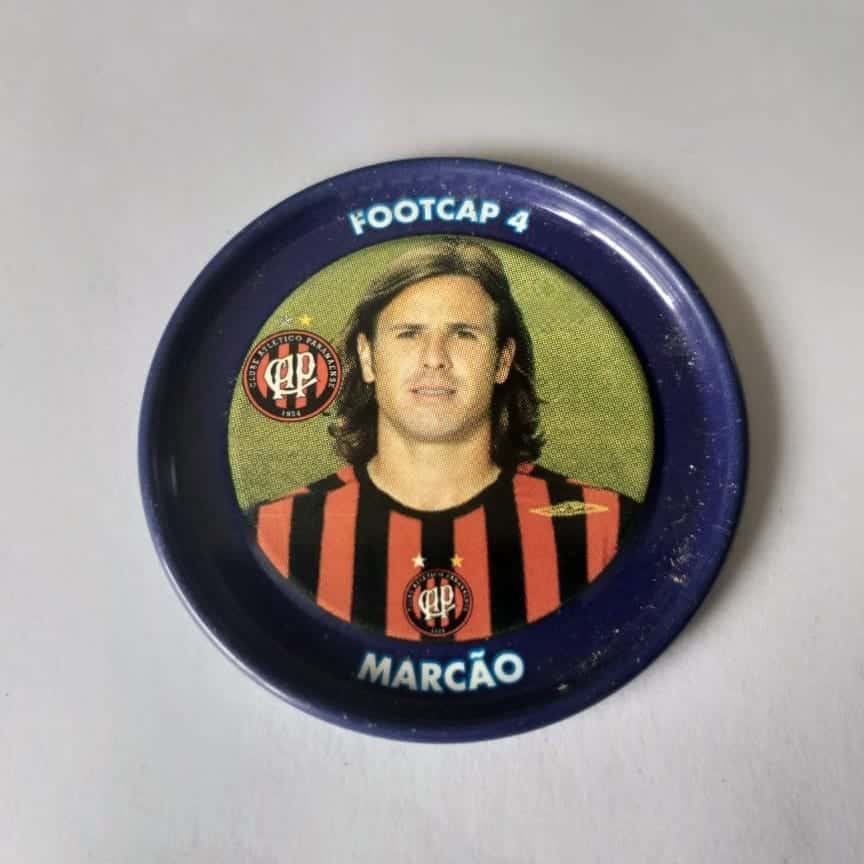 Tazo Footcap Nº 04 - Marcão - Atlético Paranaense (Desafio de Campeões - Brasileirão 2007)